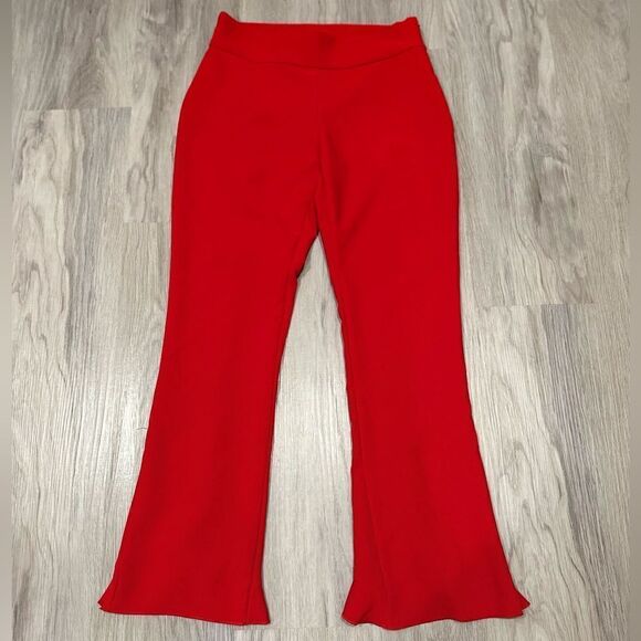 INC International Concepts Pants - INC International Concepts Red Ruffle Pant